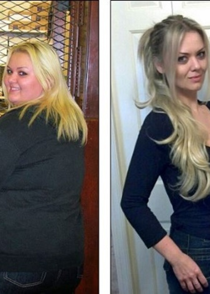 الفينا قبل و بعد تخسيس وزنها للنصف