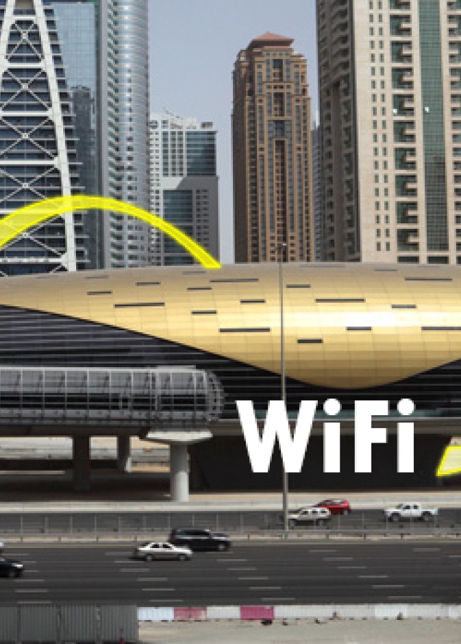 الـ"واي فاي" .. مجاناُ في مترو وترام دبي