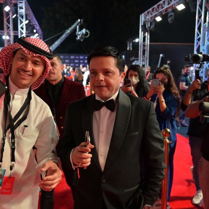 محمد هنيدي في افتتاح مهرجان البحر الأحمر السينمائي