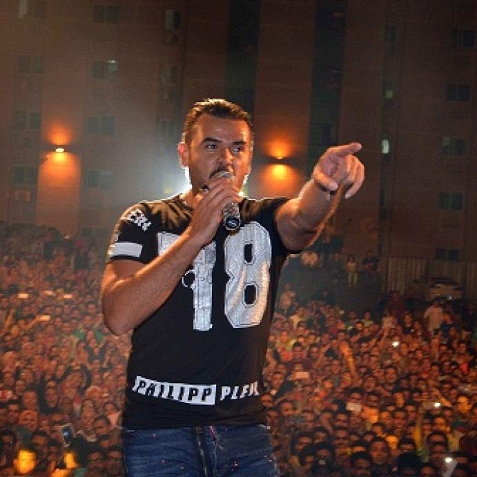 15 صورة من حفل سامو زين "نجم العام" بجامعة النهضة