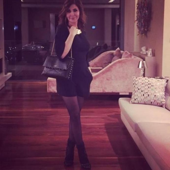اليسا في منزلها الراقي