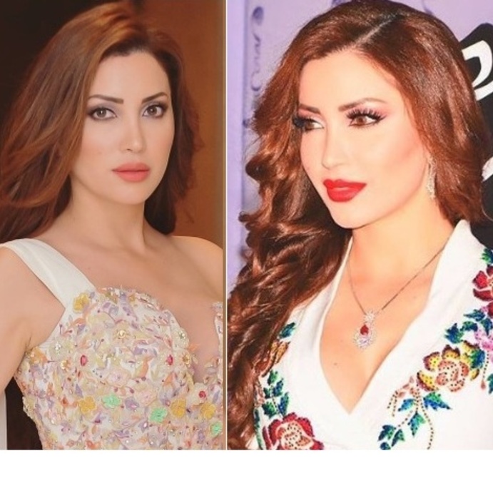 نسرين طافش مكياج