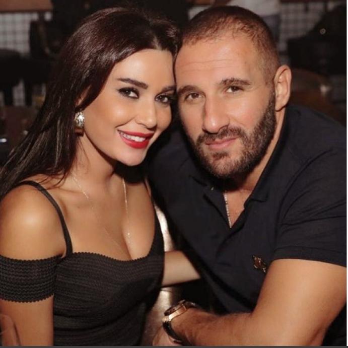 سيرين مع زوجها