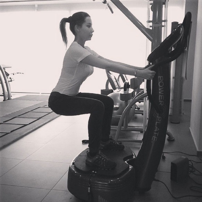 نانسي عجرم في الجيم