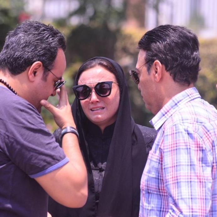 صورة من الجنازة
