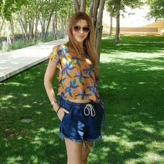 نانسي عجرم في اجازتها