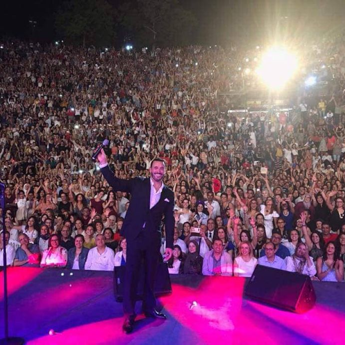 كاظم الساهر مهرجان قرطاج 2018