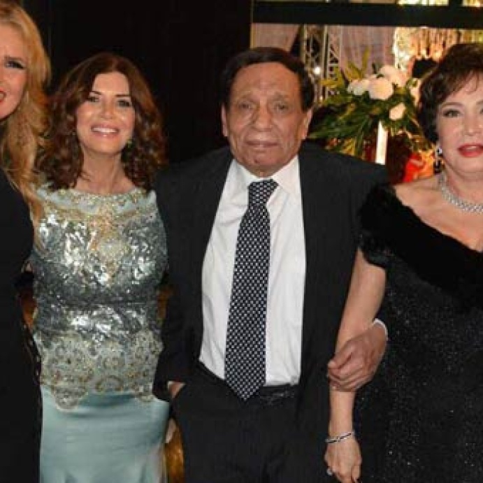 عادل امام ويسرا وميرفت امين ولبلبة