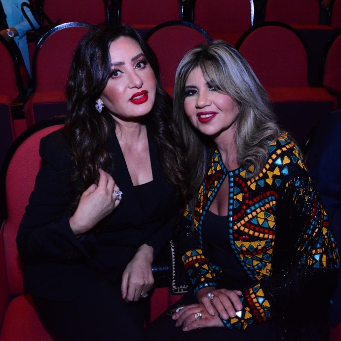 لطيفة وبوسي شلبي 