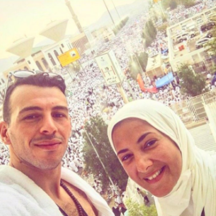 دنيا سمير غانم وزوجها 