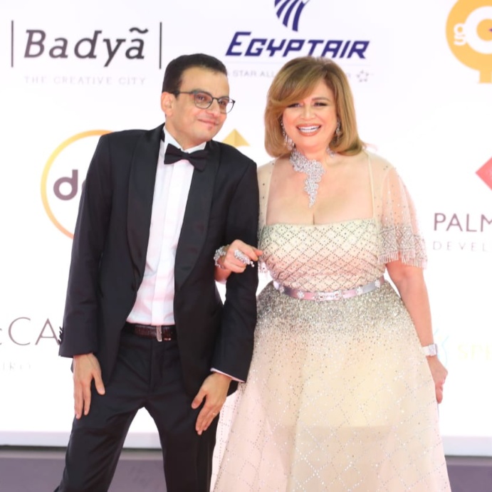 الهام شاهين وأمير رمسيس