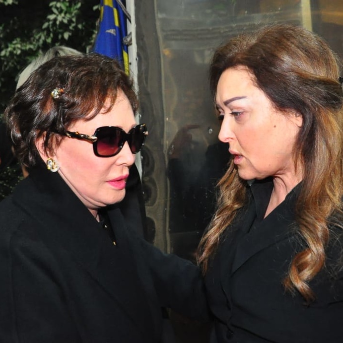 عزاء والد نهال عنبر