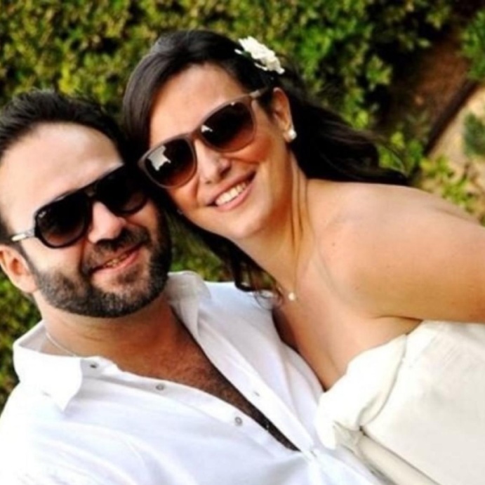 ريهام عبد الغفور وزوجها الحالي