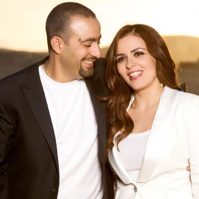 احمد السقا وزوجته