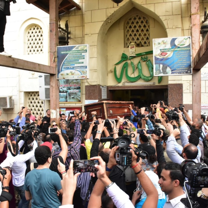 جنازة الفنان هيثم أحمد زكي