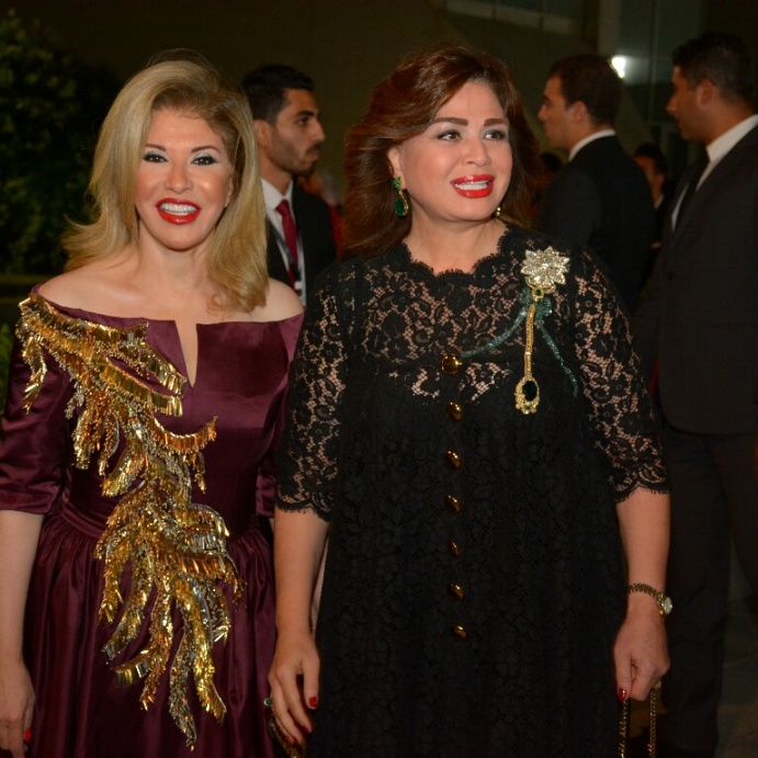 إلهام شاهين وهالة سرحان