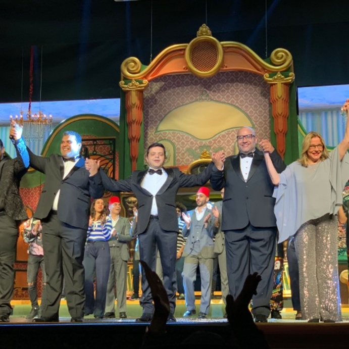 نجوم مسرحية"3 أيام في الساحل"