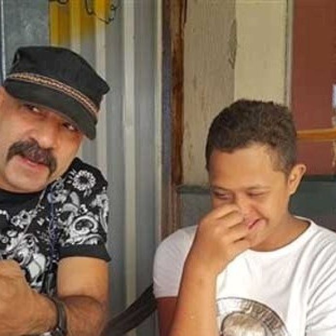 محمد سعد يحقق امنية طفل
