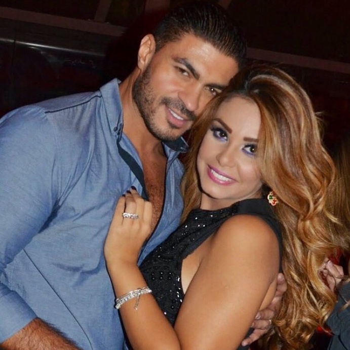 خالد سليم وزوجته