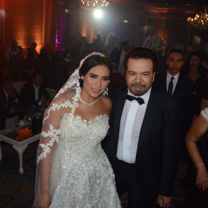 زفاف ابنة خالد عجاج