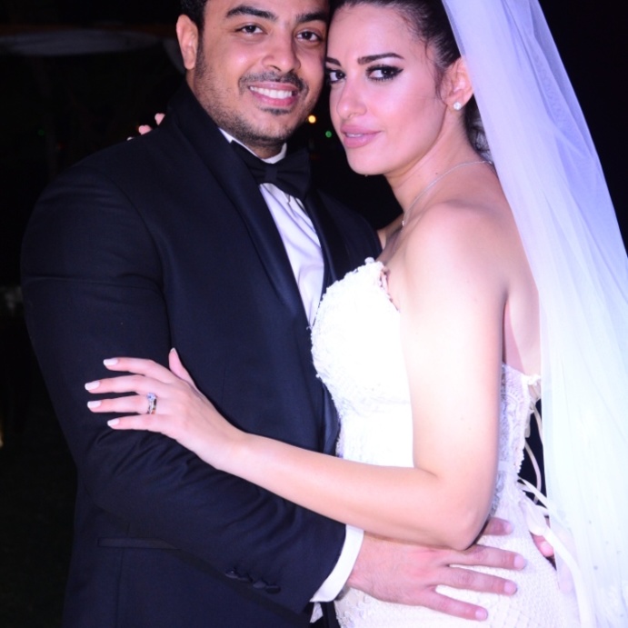 حفل زفاف إلهام وجدي