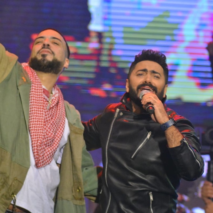 تامر حسني وفرنش مونتانا