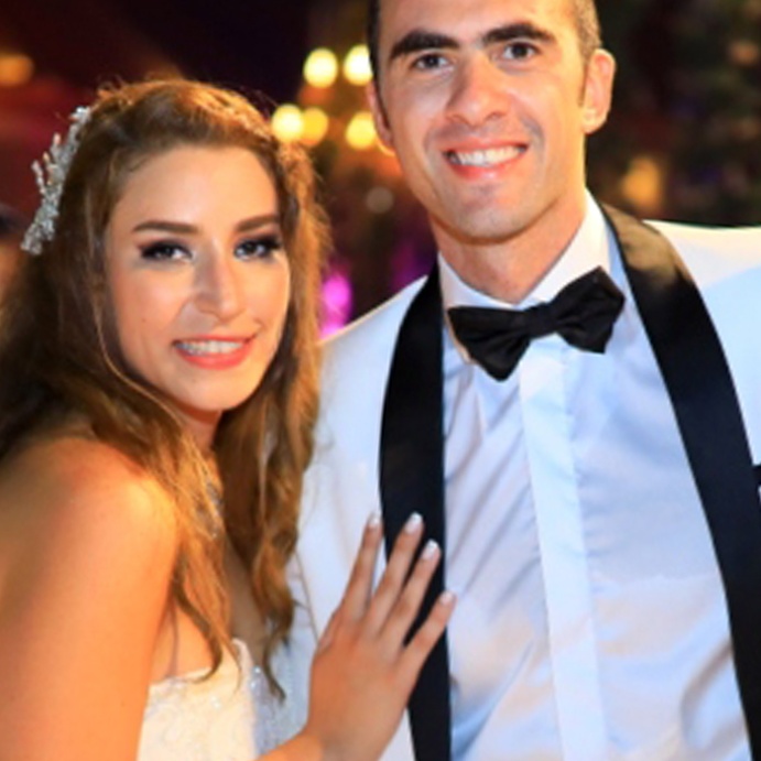 زفاف ابنة إيناس الدغيدي