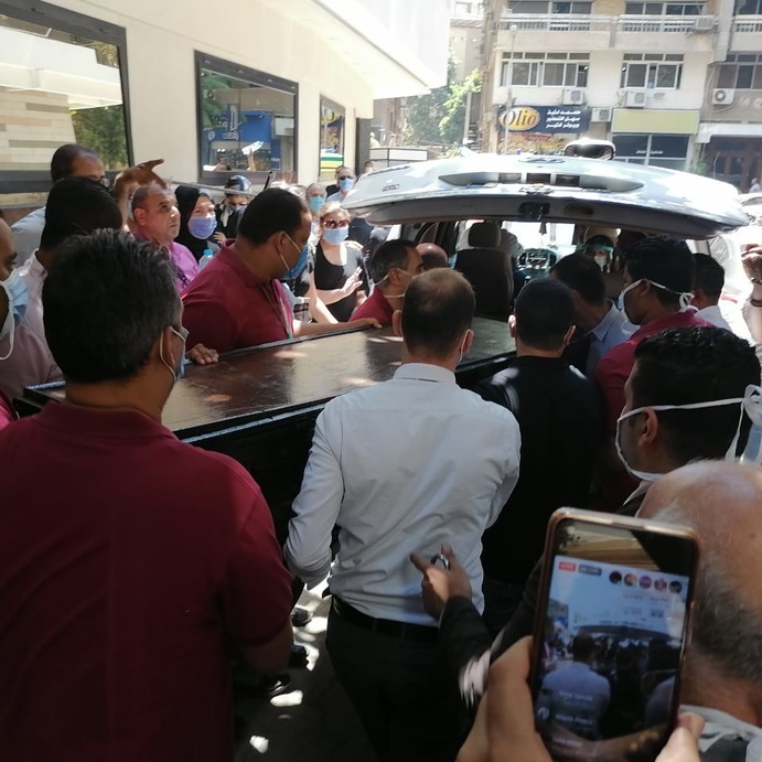 جنازة الفنانة شويكار