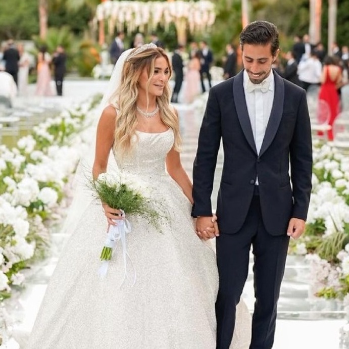 حفل زفاف ابنة علا غانم 