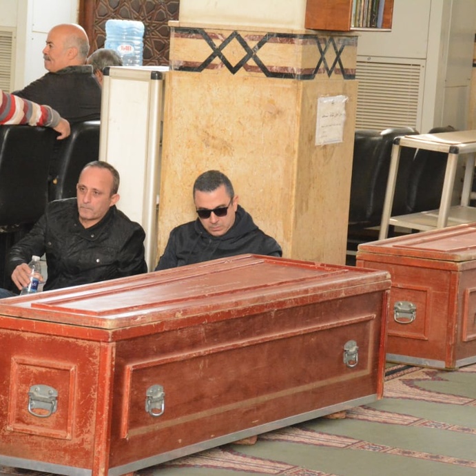 جنازة سعيد عبد الغني