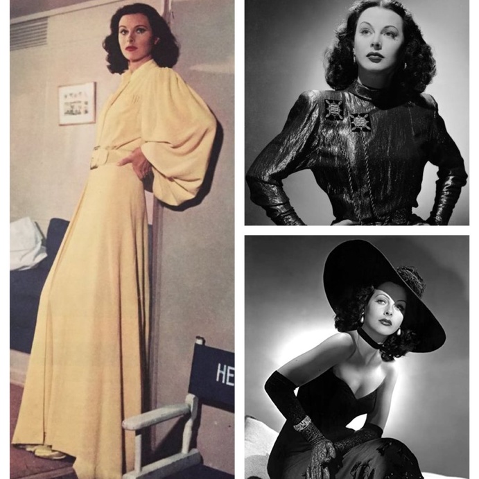  هيدي لامار باطلالات ساحرة وجذابة لتستوحي منها أناقتك بأسلوب أيام زمان الراقية