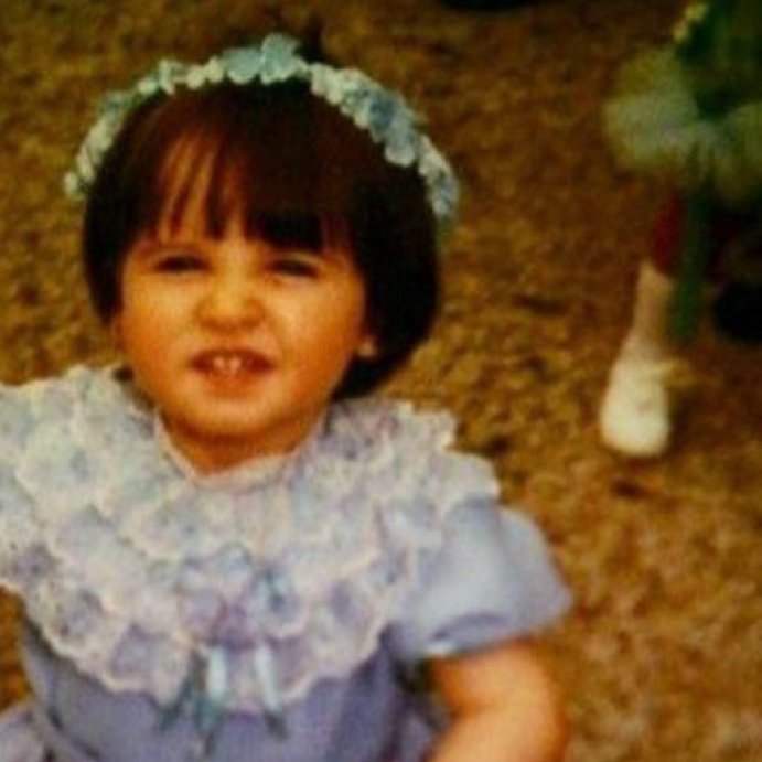 نانسي عجرم في طفولتها