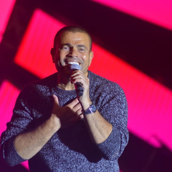 حفل عمرو دياب بمئوية الجامعة الأمريكية