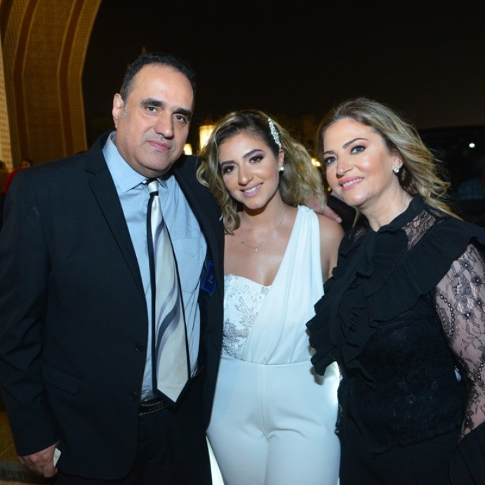 طارق فؤاد وابنته