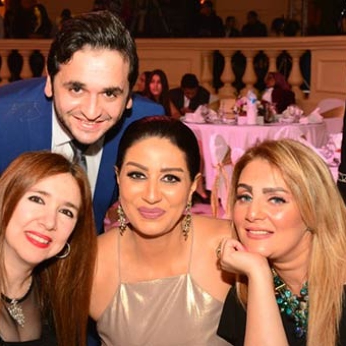 مصطفى خاطر ووفاء عامر