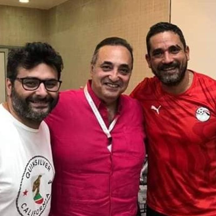 أمير كرارة والمنتج وليد منصور