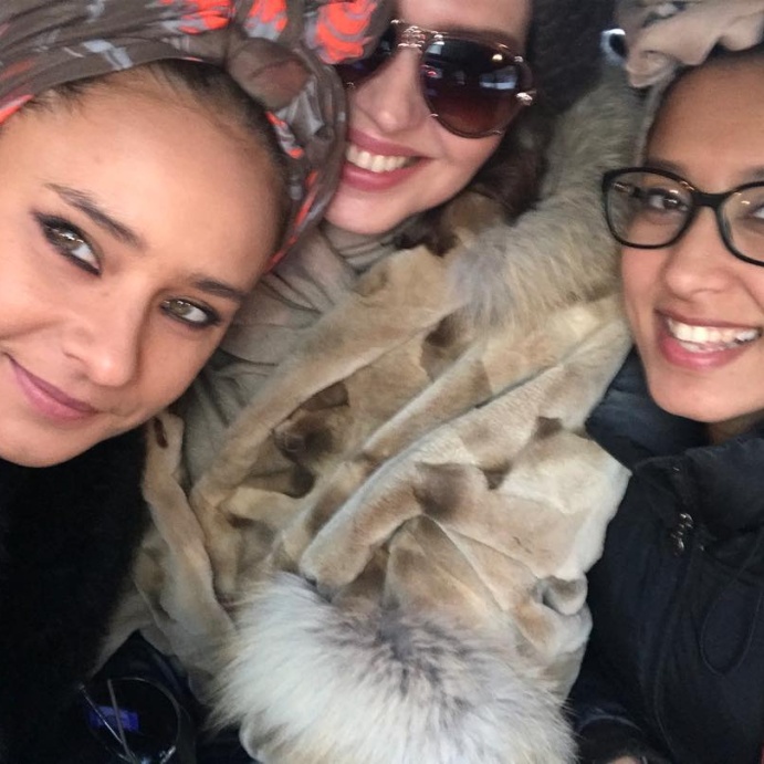 نيللي كريم في أمريكا