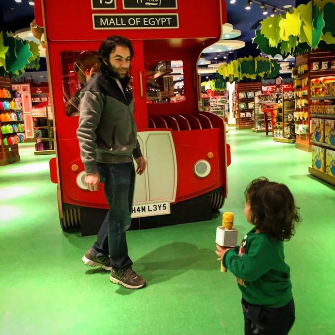 شريف رمزي وابنه رمزي