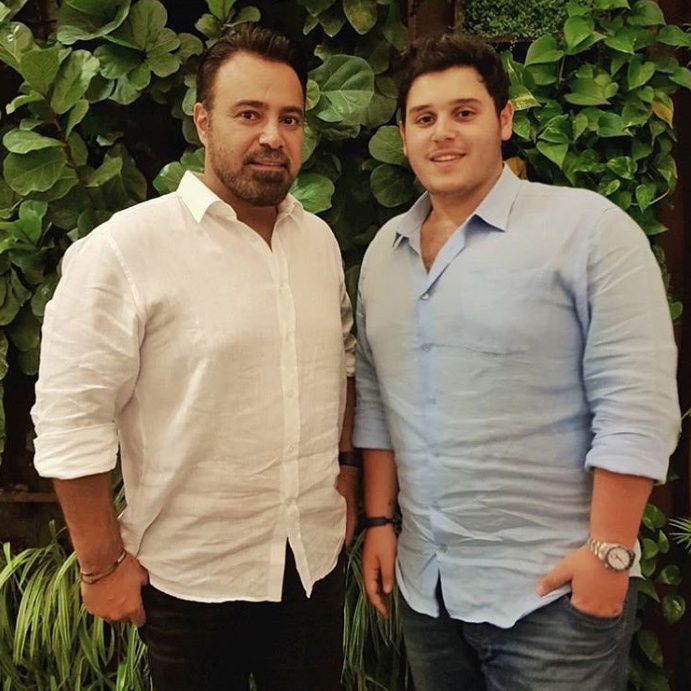 عاصي الحلاني ونجله الوليد