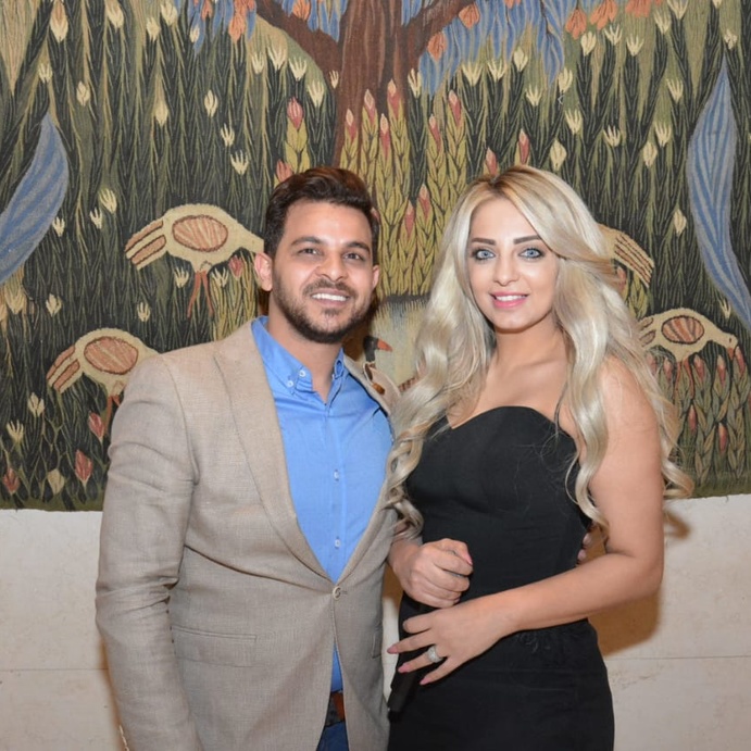 محمد رشاد ومي حلمي