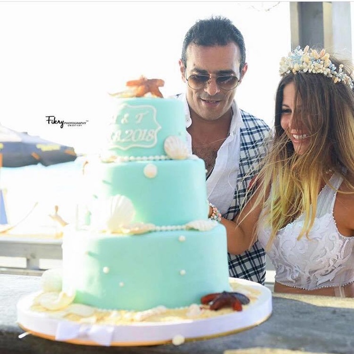 زفاف منة حسين فهمي على زوجها الثالث