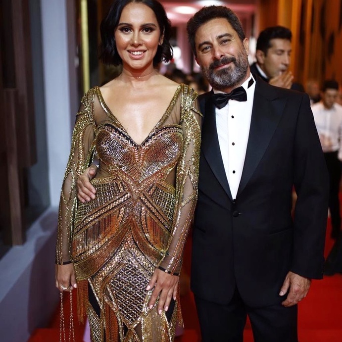 ياسمين رئيس وهادي الباجوري 