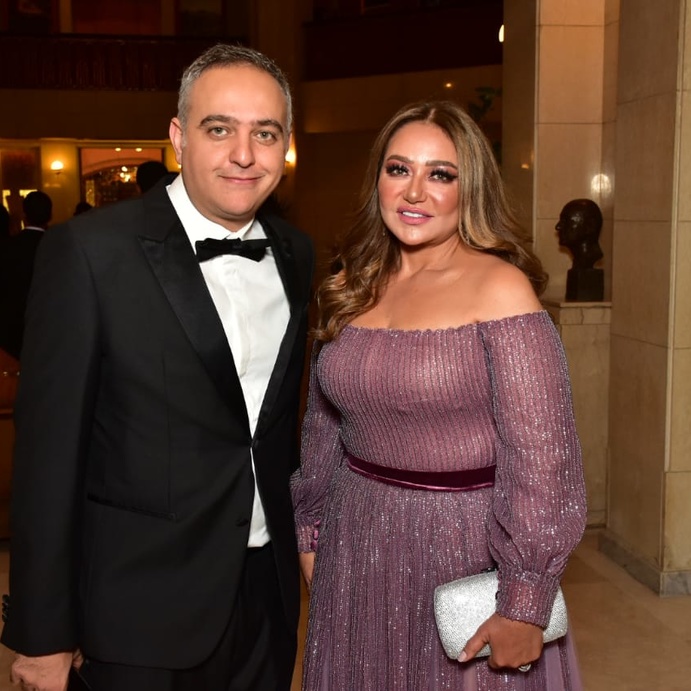 ليلى علوي ومحمد حفظي