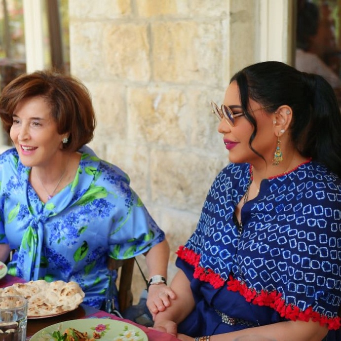 أحلام في ضيافة والدة الملكة رانيا