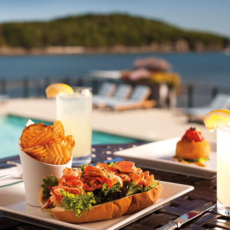 فندق The Harborside – أصناف المأكولات الشهية The Harborside Hotel - Food