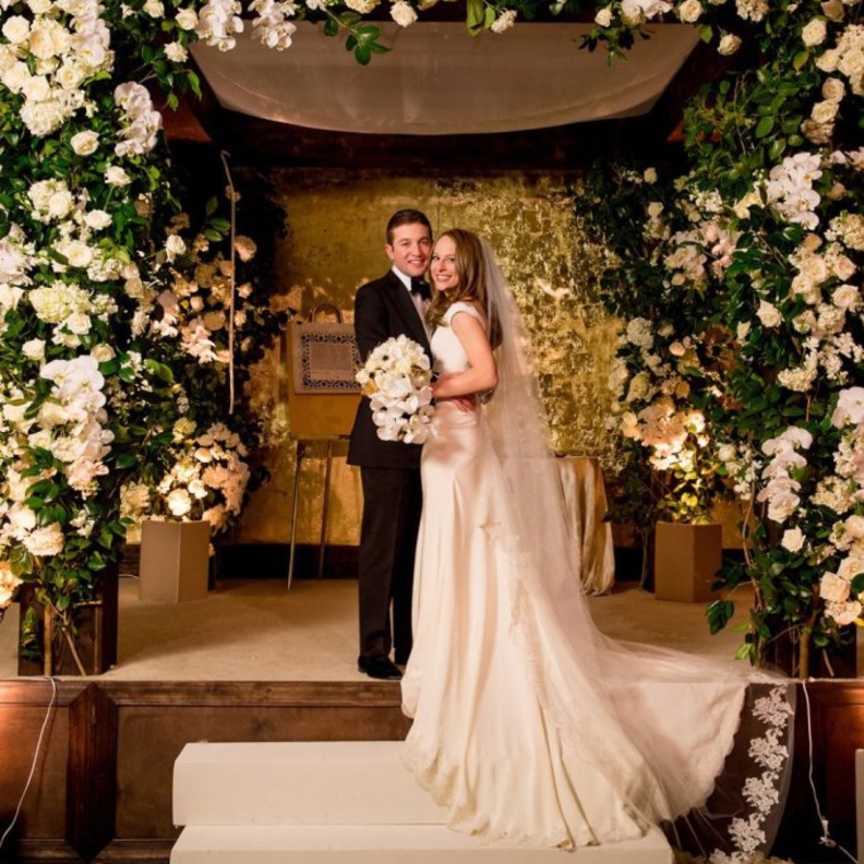 ديكور فخم وملكي لحفلات الزفاف