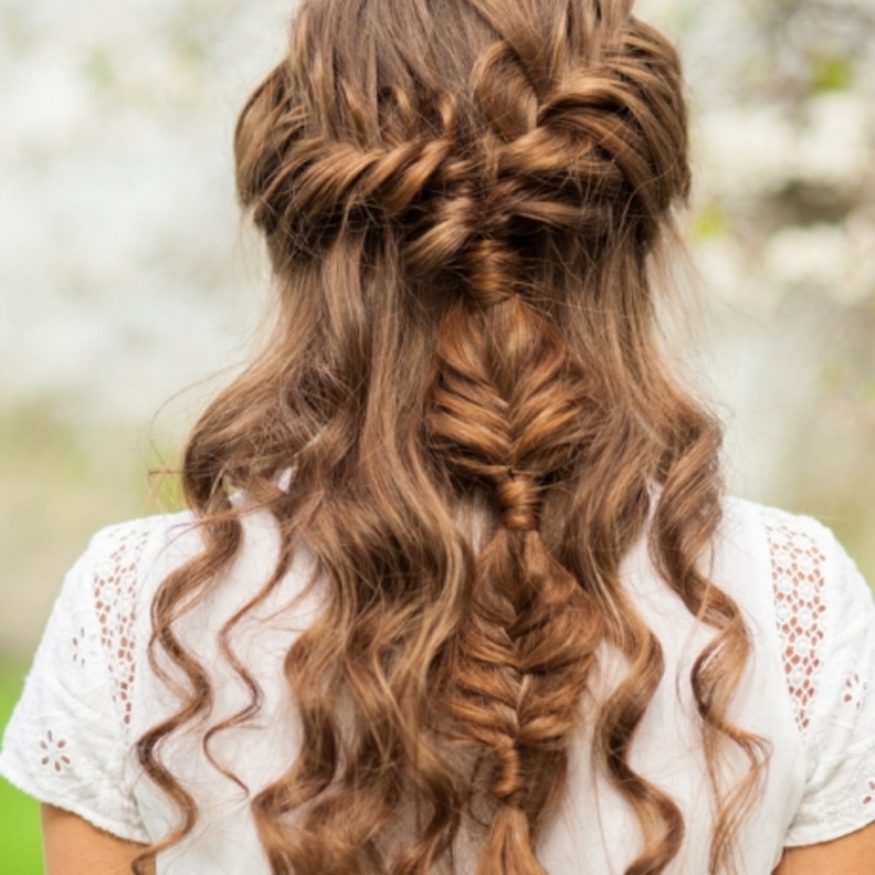 تسريحات شعر الضفائر 2017