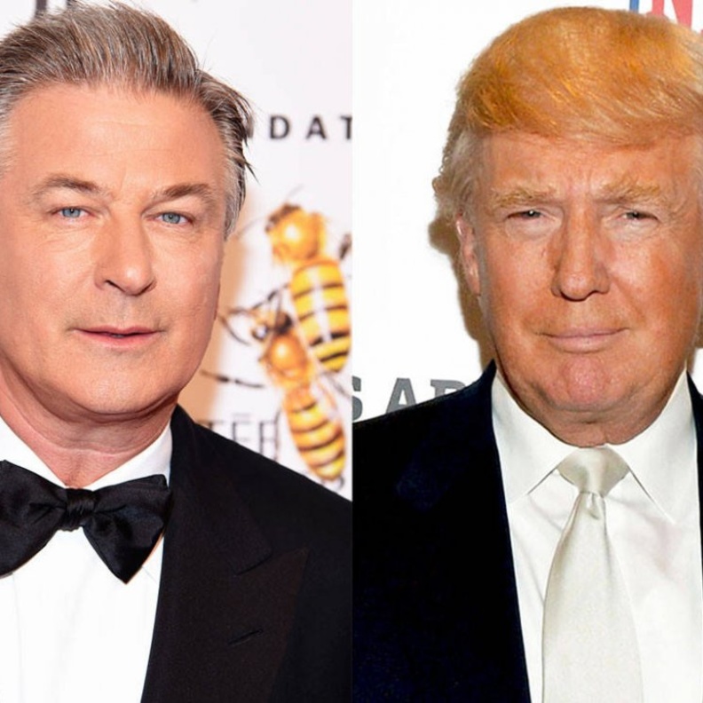 صورة أليك بالدوين تصدرت موضوعا عن الرئيس دونالد ترامب