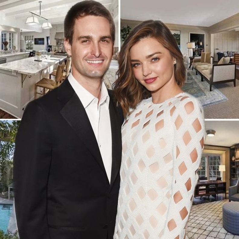 اشترى إيفان شبيجل منزلاً ليعيش فيه مع خطيبته ميرندا كير