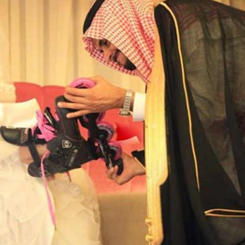 الفكرة ابتكرها العريس وراودته منذ عام 2012